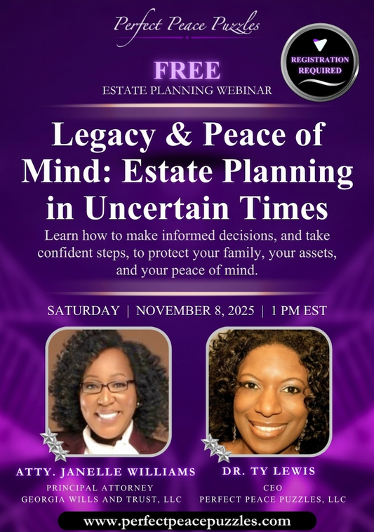 Legacy & Peace of Mind: Estate Planning in Uncertain Times Webinar